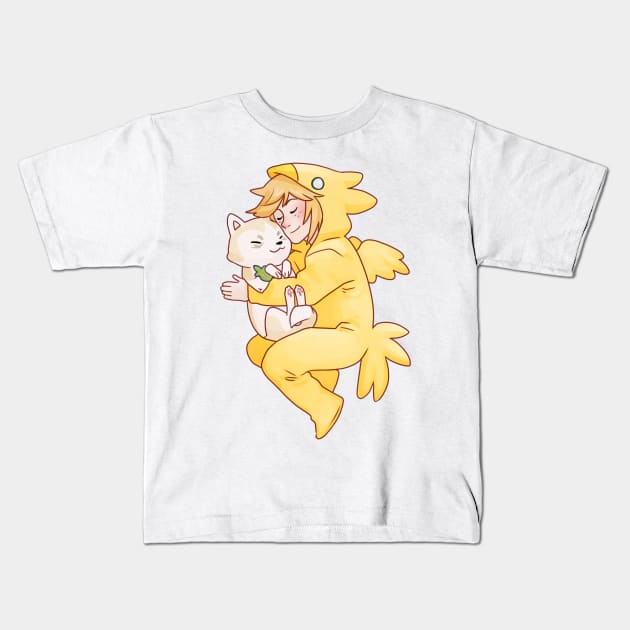 Prompto PJ's Kids T-Shirt by kickingshoes